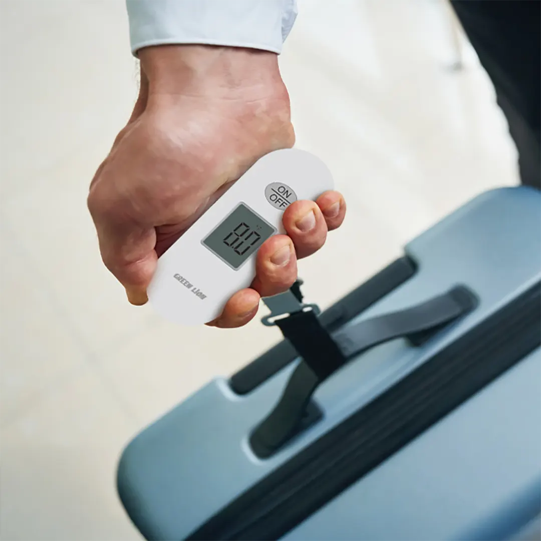 Green Lion Weight Mate Digital Luggage Scale - White