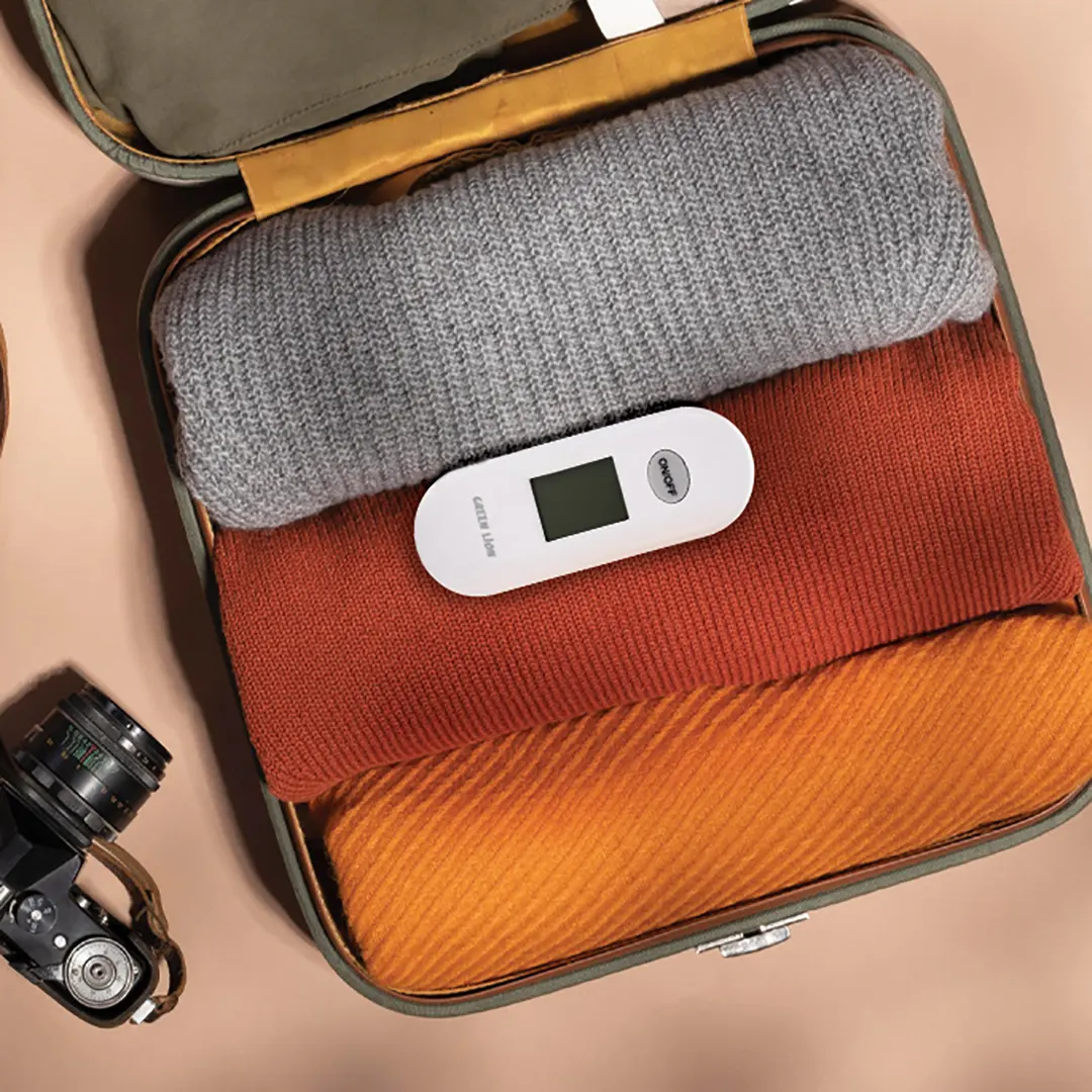 Green Lion Weight Mate Digital Luggage Scale - White