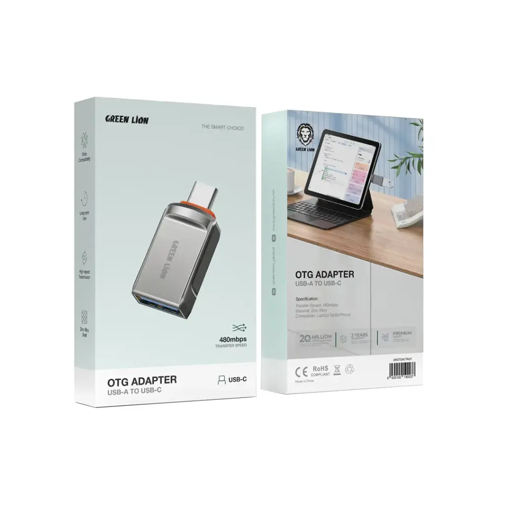 Green Lion OTG Adapter USB-A to USB-C