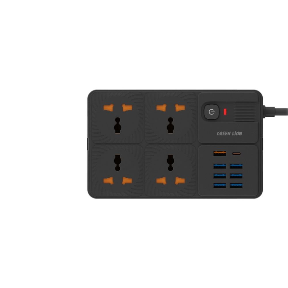 Green Lion Power Socket 7 USB-A Port & 1 PD Port