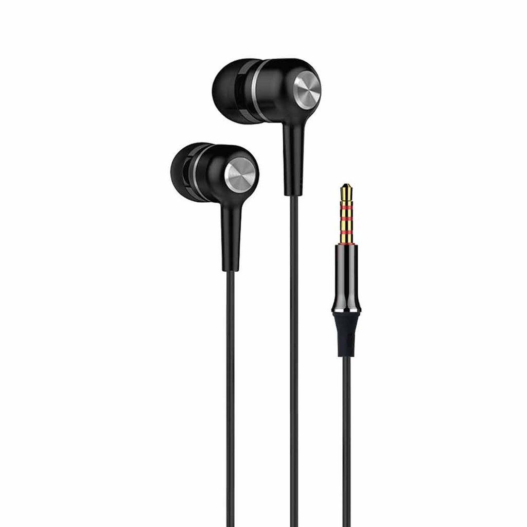 Green Lion Melo Stereo Earphone -Black