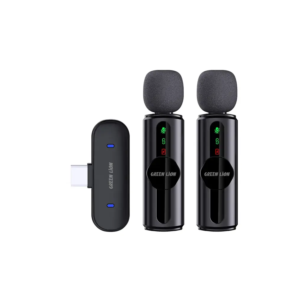 Green Lion Microphone 3-Level Noise Cancellation