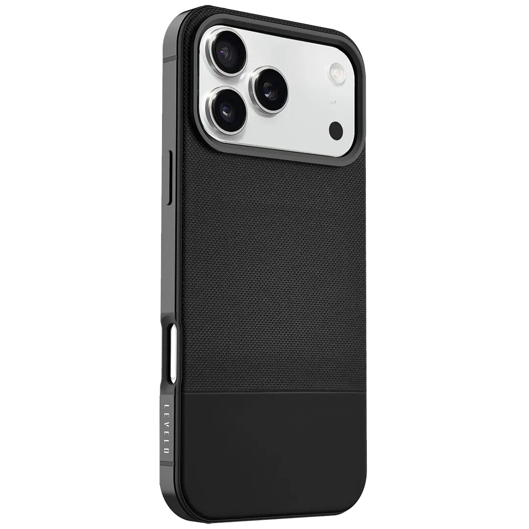 Levelo Cuir Leather Hybrid Case for iPhone 17 Pro/Pro Max