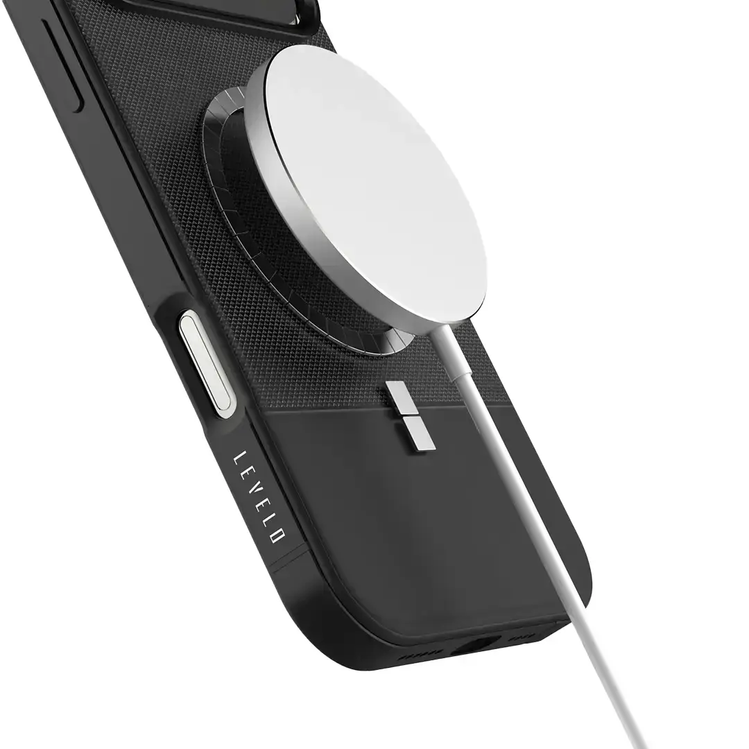 Levelo Cuir Leather Hybrid Case for iPhone 17 Pro/Pro Max