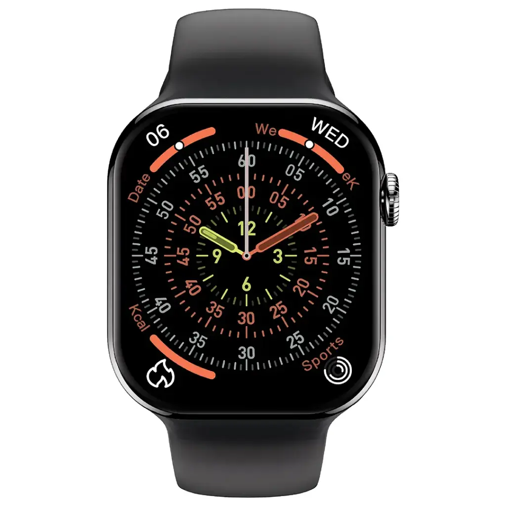 Green Lion Communicate 46 2.07" Smart Watch - Black